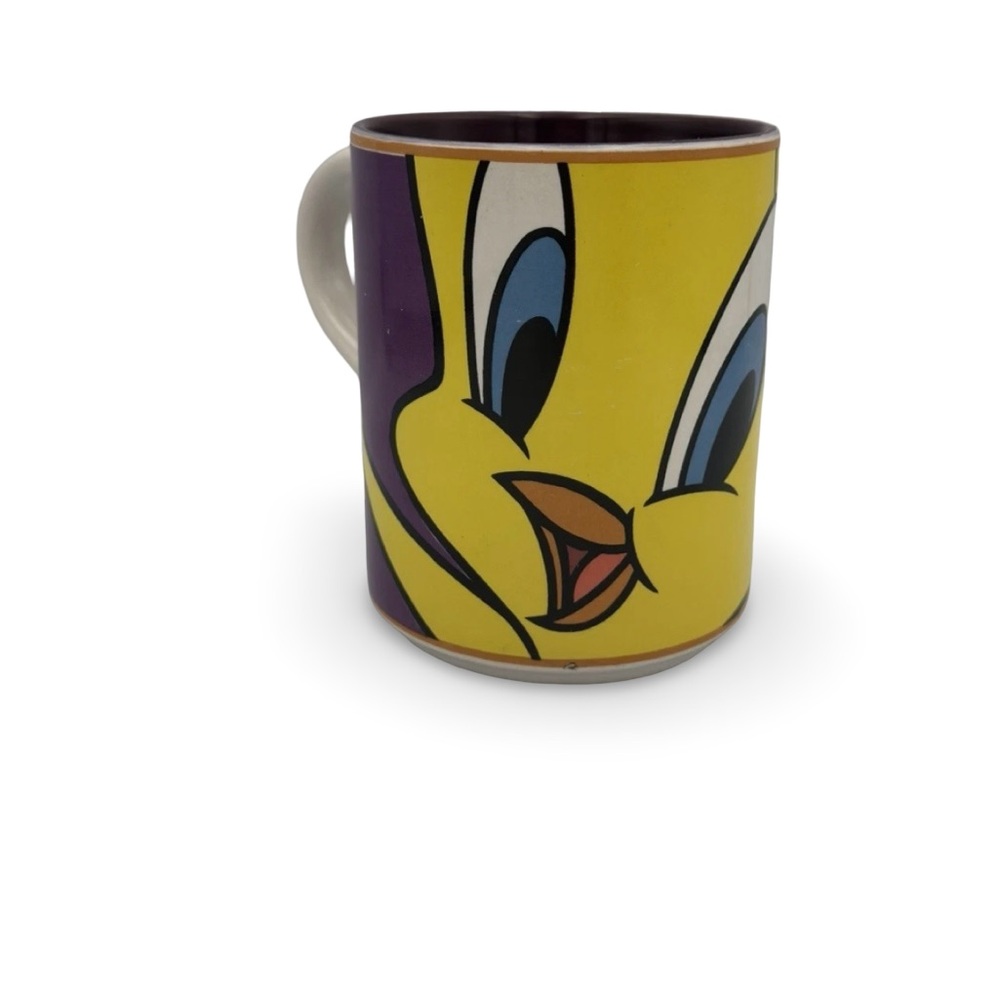 Vintage 1998 Tweety Bird Applause Coffee Mug Gibson Company Looney Tunes Warner